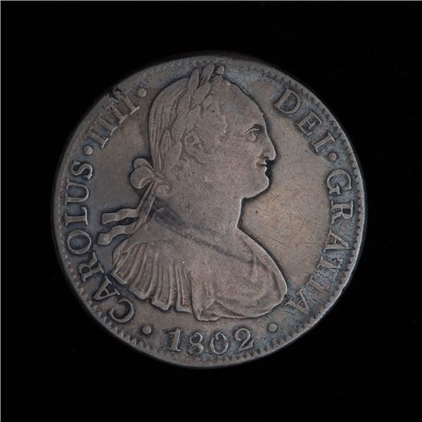Mexico 8 Reales 1802-Mo FT