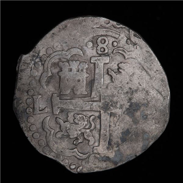 Peru 8 Reales Cob Coinage 1688