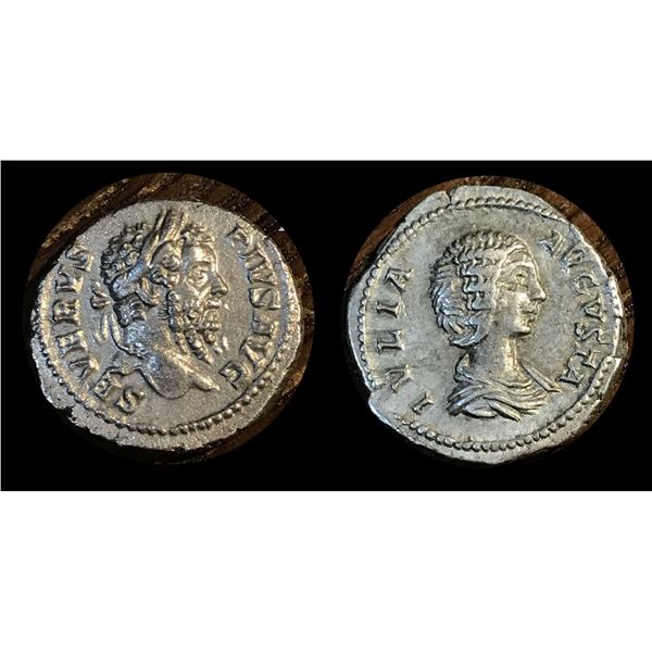 Roman Empire - Silver Denarius Lot of 2