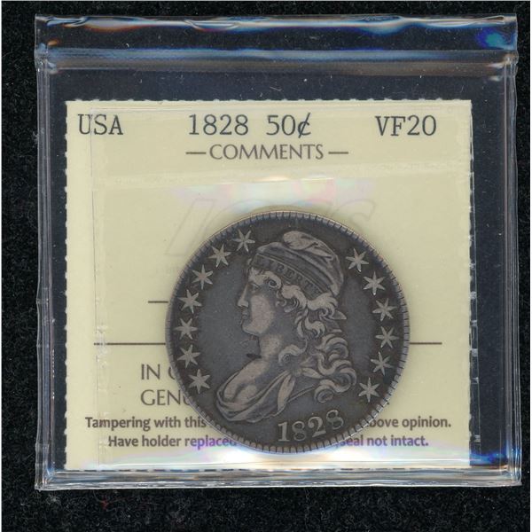 United States Fifty Cents 1828 - Capped Bust