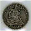 Image 2 : United States Fifty Cents 1853 - Liberty Seated