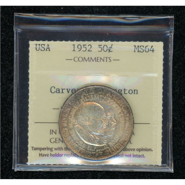 United States Fifty Cents 1952 - Carver/Washington