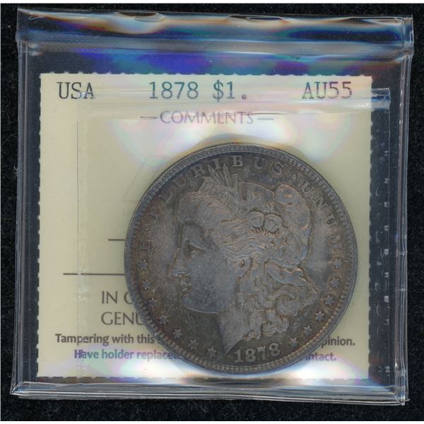 United States Morgan Dollar 1878