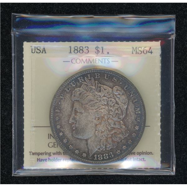 United States Morgan Dollar 1883