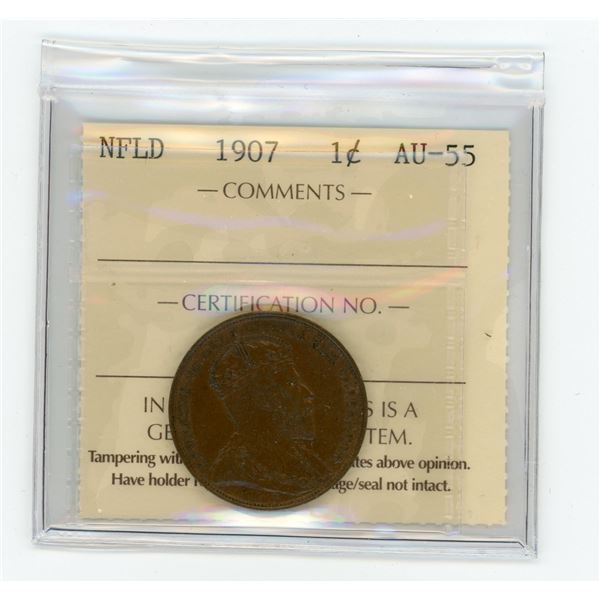 Newfoundland 1907 One Cent
