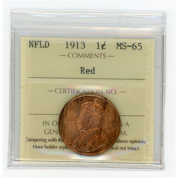 Newfoundland 1913 One Cent