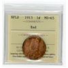 Image 1 : Newfoundland 1913 One Cent