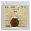 Image 1 : Newfoundland 1938 One Cent