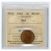 Image 1 : Newfoundland 1942 One Cent