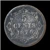 Image 5 : Newfoundland 1876H Five Cents