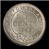 Image 2 : Newfoundland 1943C Five Cents