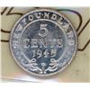 Image 2 : Newfoundland 1945C Five Cents