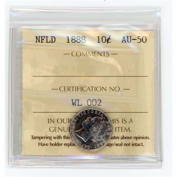 Newfoundland 1888 Ten Cents