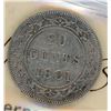 Image 2 : Newfoundland 1881 Twenty Cents