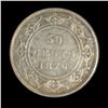 Image 2 : Newfoundland 1876H Fifty Cents - Repunched 6