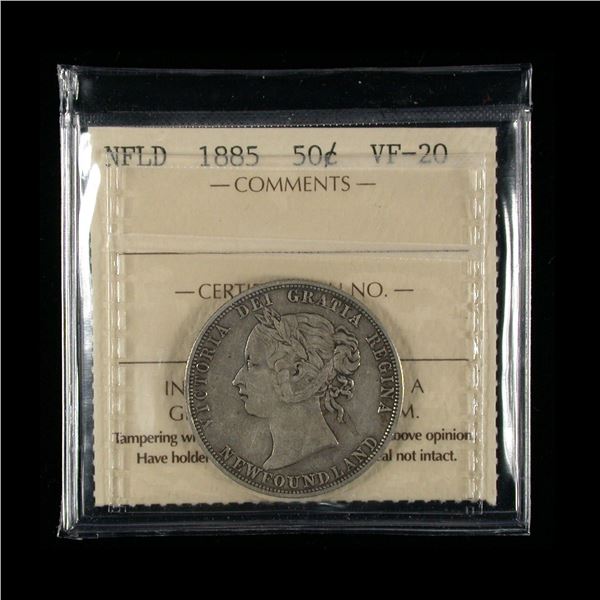 Newfoundland 1885 Fifty Cents