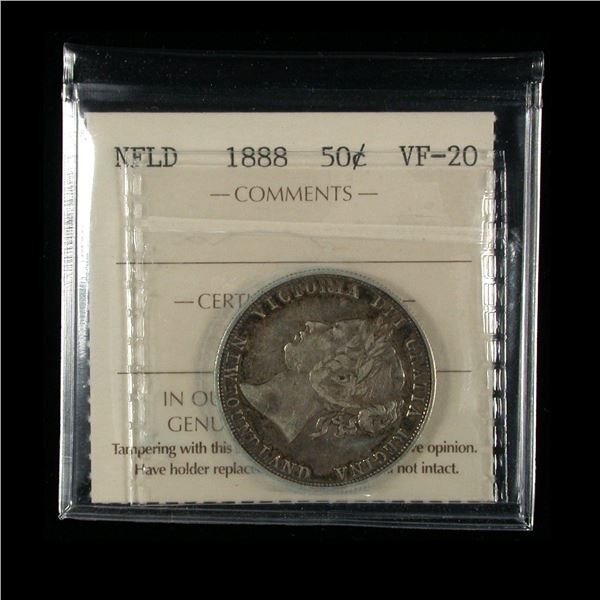 Newfoundland 1888 Fifty Cents