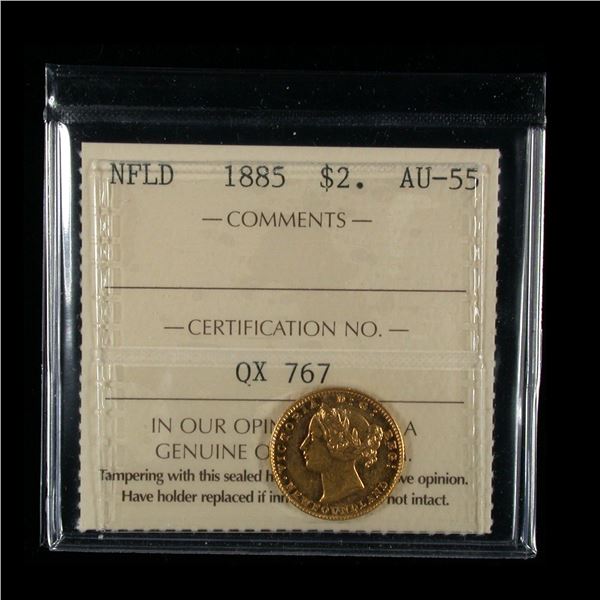 Newfoundland 1885 Two Dollars