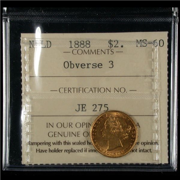 Newfoundland 1888 Two Dollars