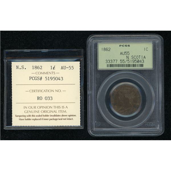 Nova Scotia 1862 One Cent