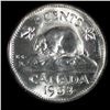 Image 3 : 1953 Five Cents NSF and SF Pair