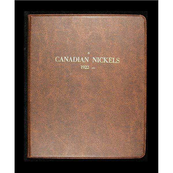 Five Cents Album Set, 1922 to 1987