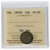 Image 1 : 1883H Ten Cents