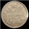 Image 3 : 1887 Ten Cents - 7 over 7