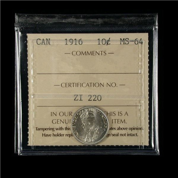 1916 Ten Cents