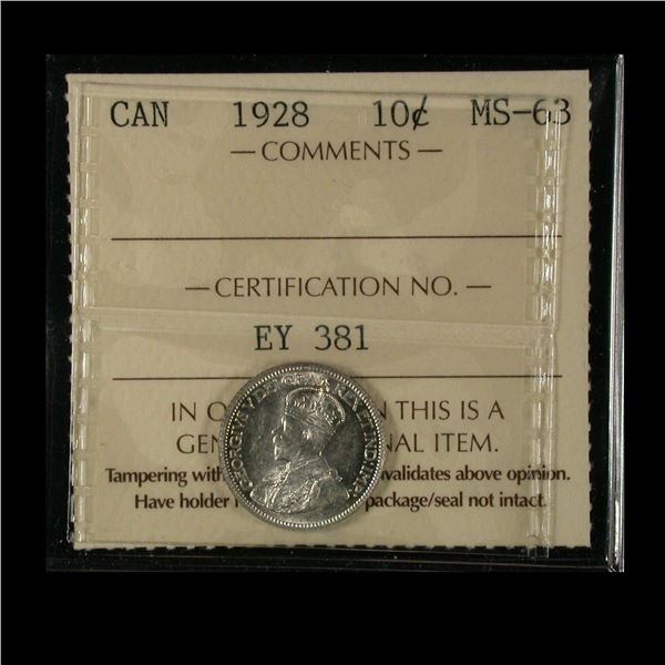 1928 Ten Cents