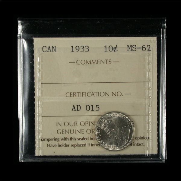 1933 Ten Cents