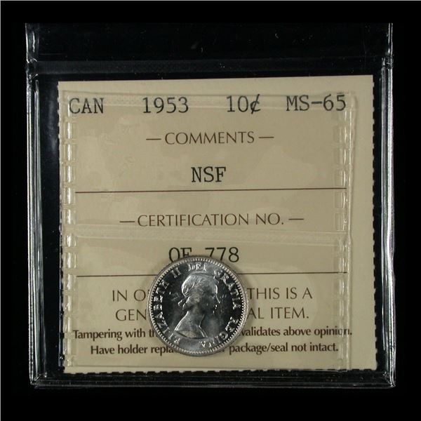1953-NSF Ten Cents
