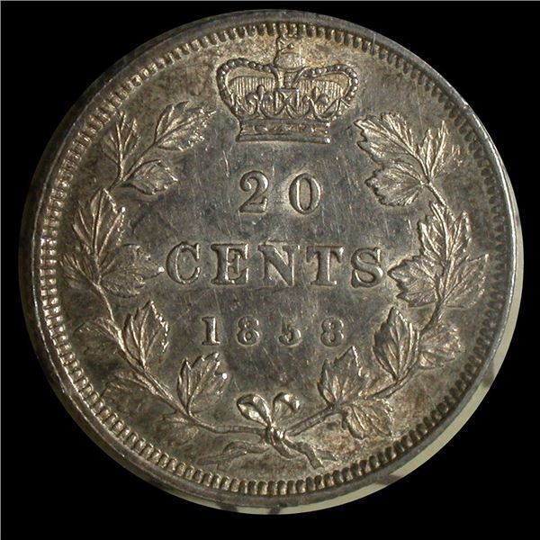 1858 Twenty Cents