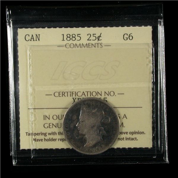 1885 Twenty-five Cents