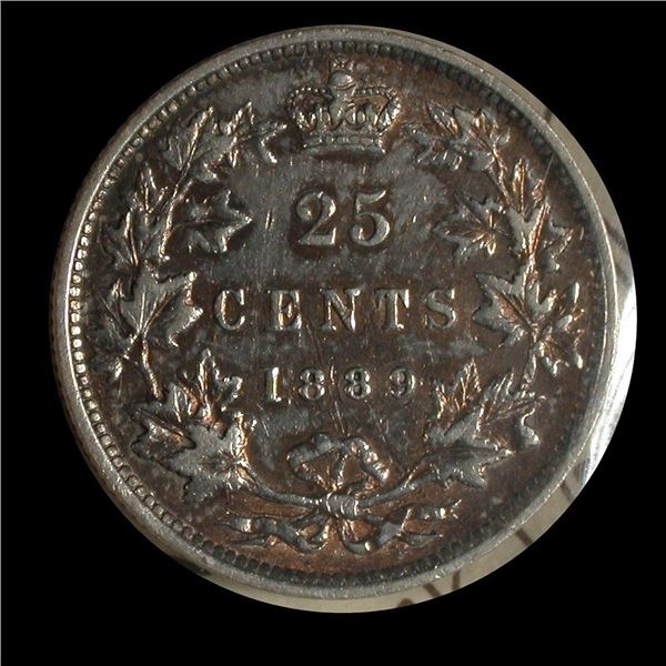 1889 Twenty-five Cents