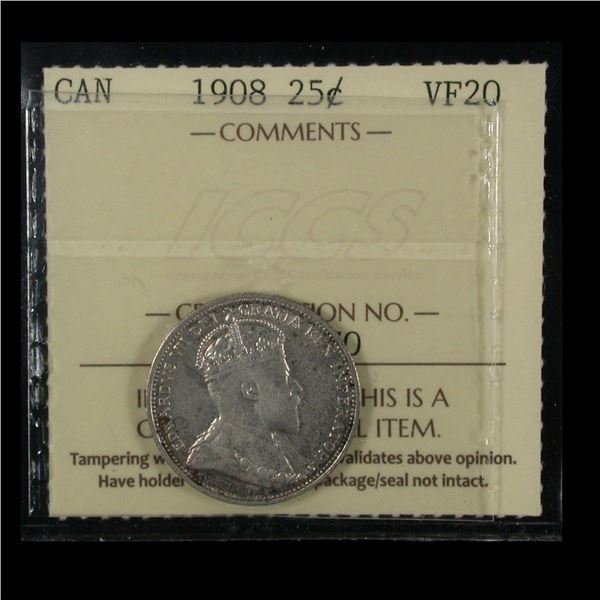 1908 Twenty-five Cents
