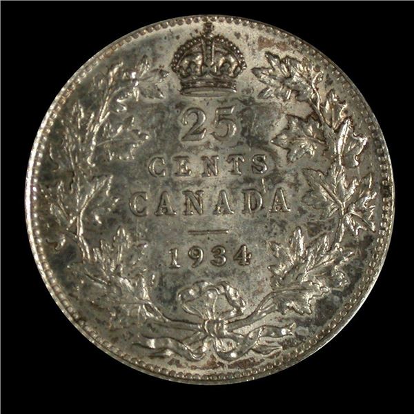 1934 Twenty-five Cents
