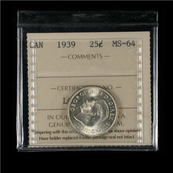 1939 Twenty-five Cents