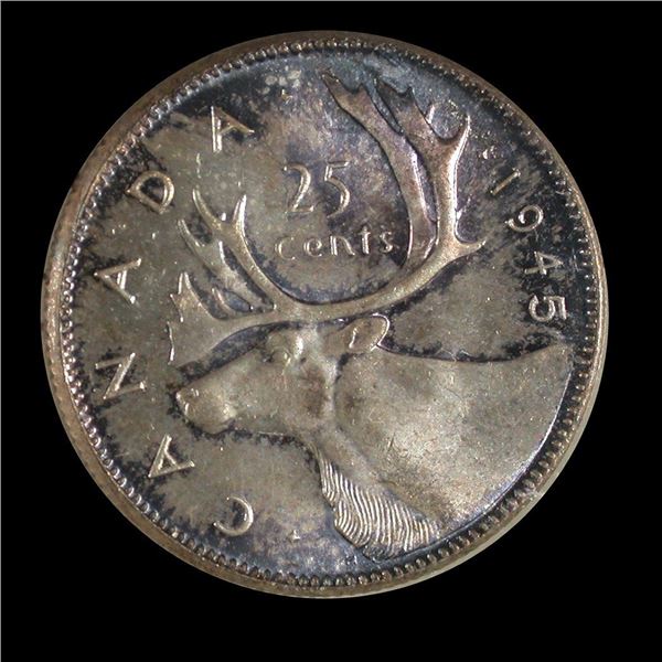 1945 Twenty-five Cents