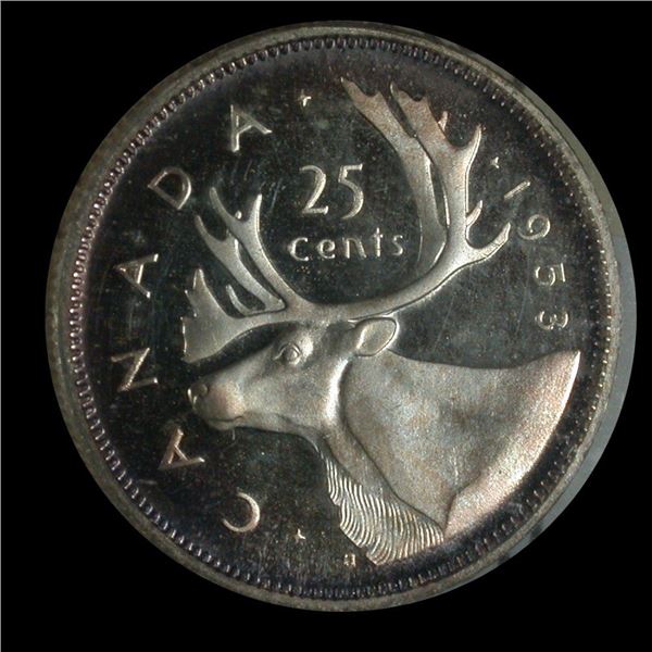1953 Twenty-five Cents - Small Date