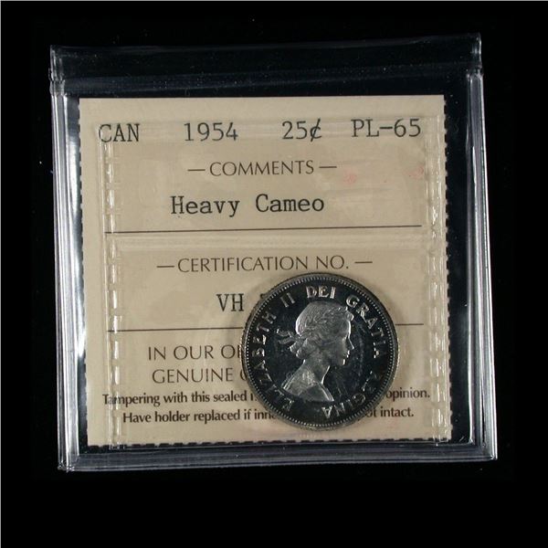 1954 Twenty-five Cents