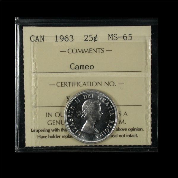 1963 Twenty-five Cents