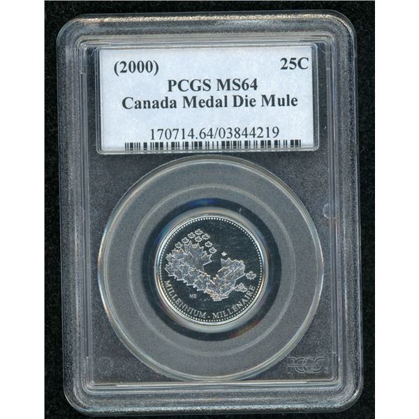 2000 Twenty-five Cents - Map Mule