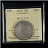 Image 1 : 1870 Fifty Cents No L.C.W.  A Rare & Bold example