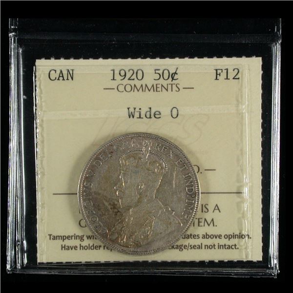 1920 Fifty Cents - Wide 0