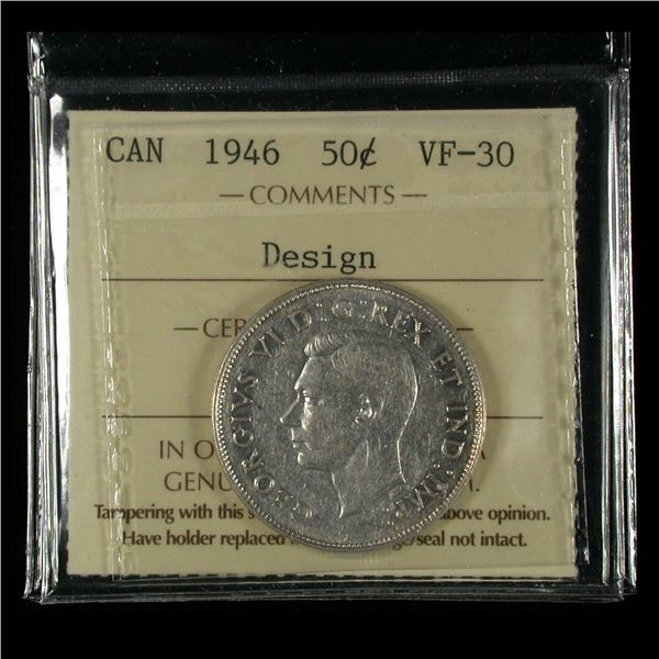 1946 Fifty Cents - Hoof in 6