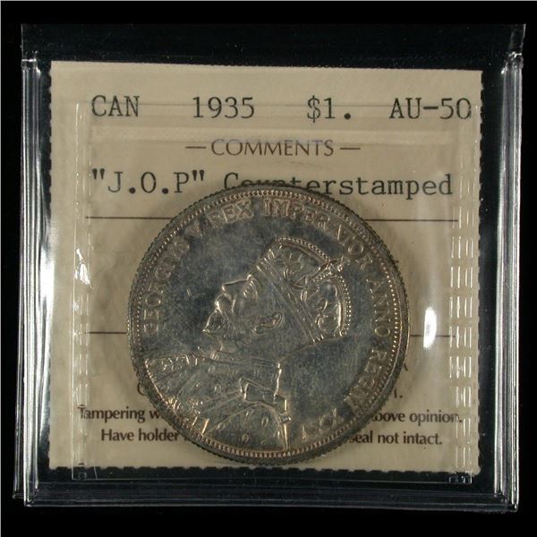 1935 JOP Silver Dollar