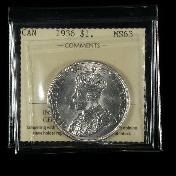 1936 Silver Dollar