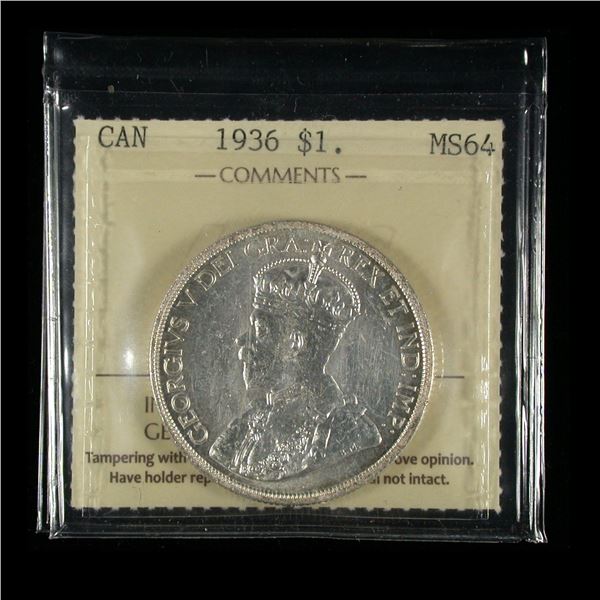 1936 Silver Dollar