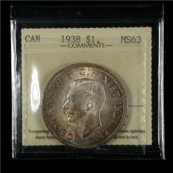 1938 Silver Dollar